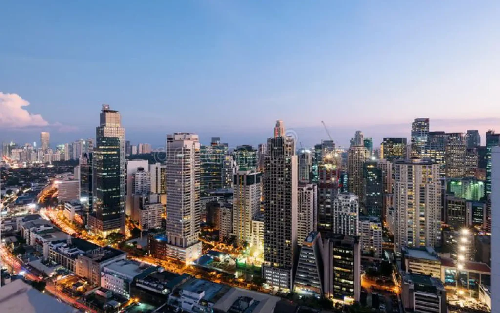 Hình ảnh thành phố Manila thơ mộng với những tòa tháp chọc trời