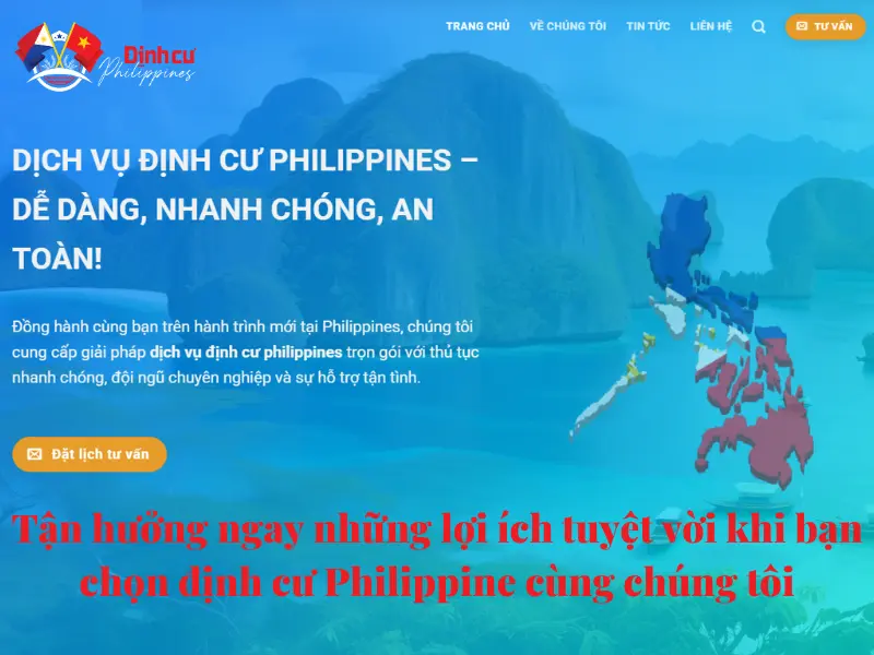 Tận hưởng ngay những lợi ích tuyệt vời khi bạn chọn định cư Philippine cùng chúng tôi