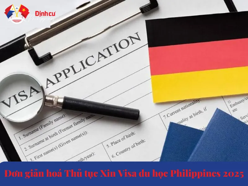 Đơn giản hoá Thủ tục Xin Visa du học Philippines 2025
